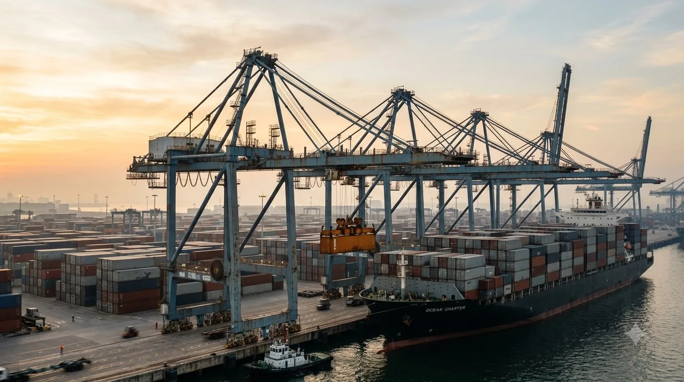 International Ocean Freight Cargo Ship